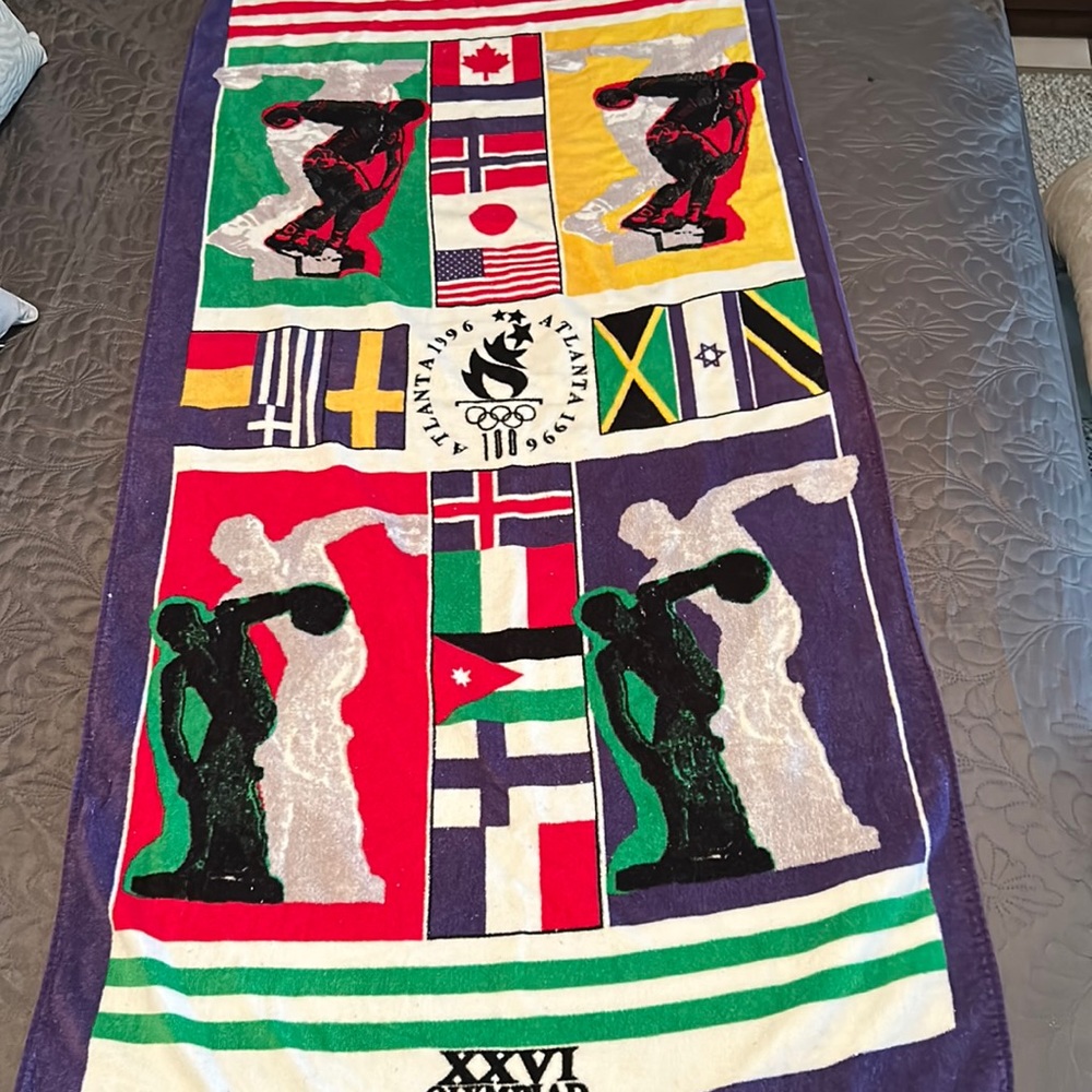 Olympic beach Towel 1996